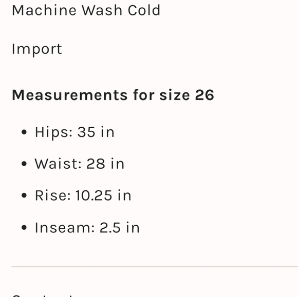 NWOT Levi's High Rise Denim Shorts - Picture 5 of 5